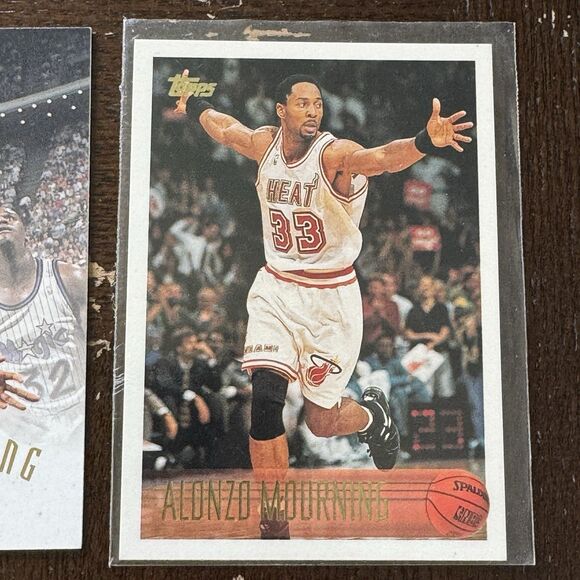 Alonzo Mourning 12 Card Lot With 2001 Fleer 2000 Topps Stars 1994 Ted Williams - Picture 5 of 13
